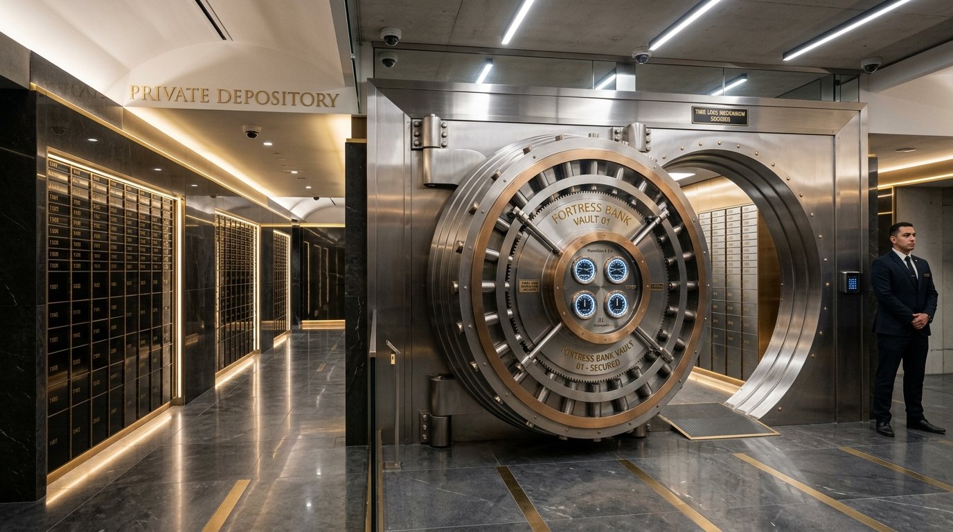 Institutional UL Class 3 Depository Vault Facility for Luxury Watch and Fine Jewelry Collateral
